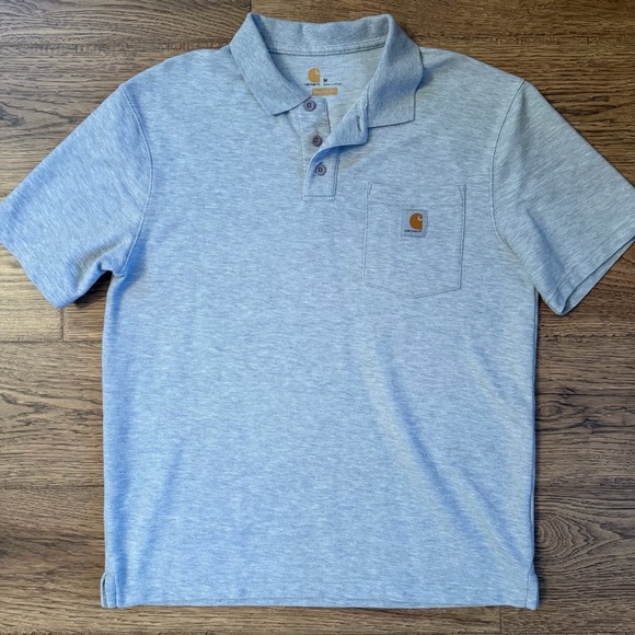 Carhartt Other - Carhartt Mens Short Sleeve Polo Shirt size Medium EUC